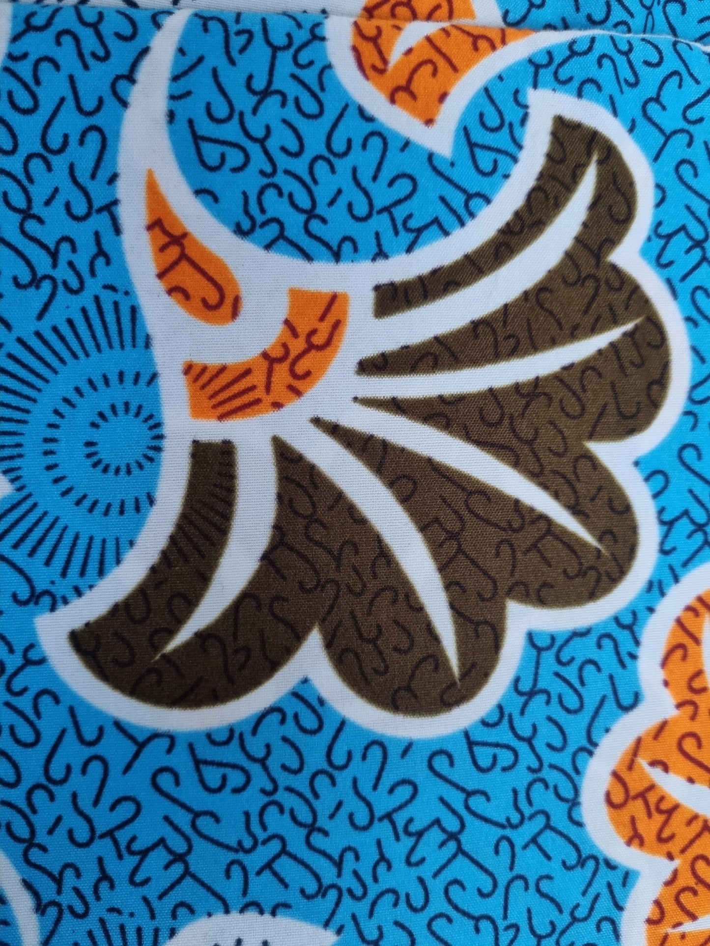 African Ankara Wax Print Fabric - Warrior's Wrap