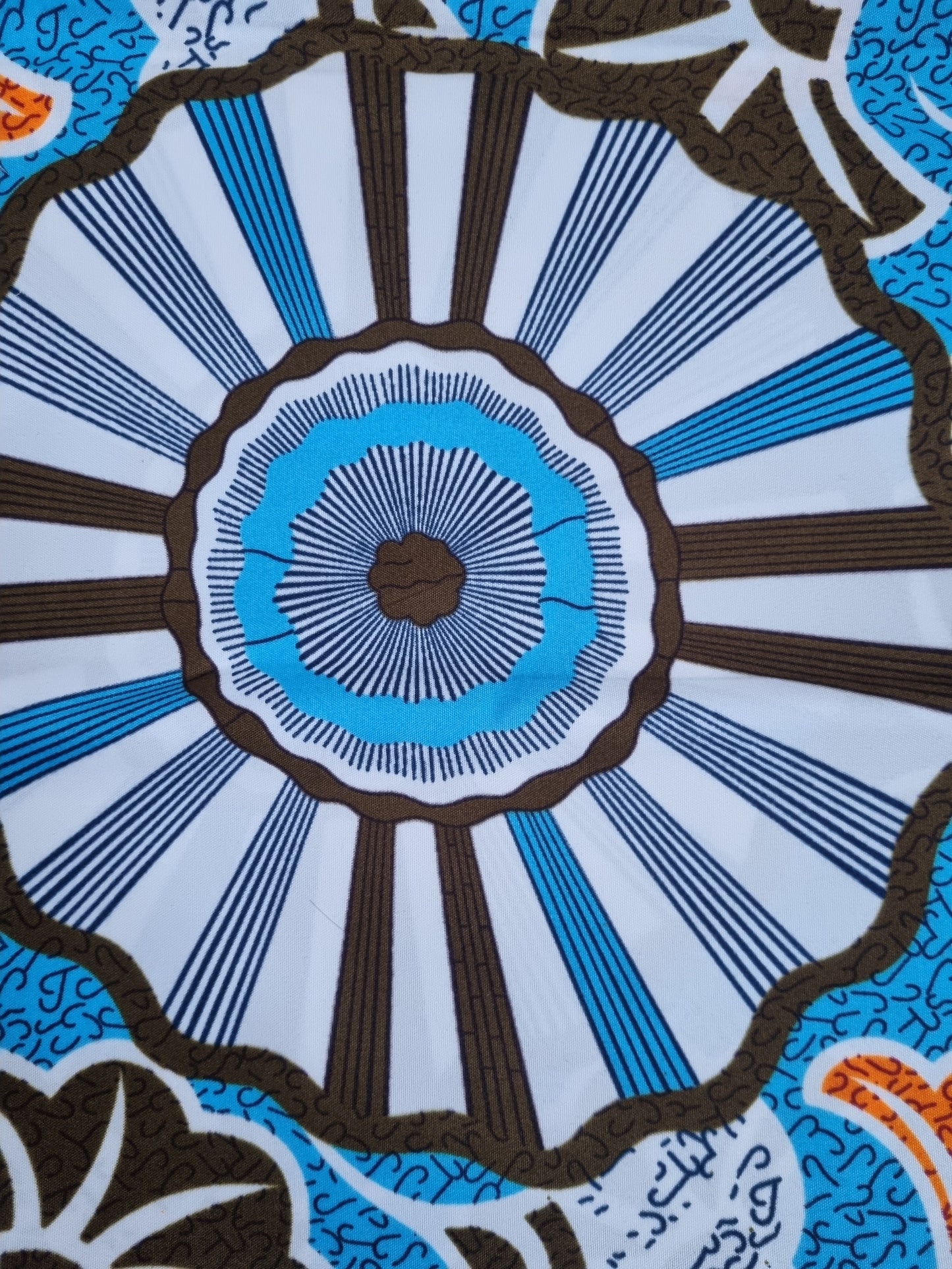 African Ankara Wax Print Fabric - Warrior's Wrap