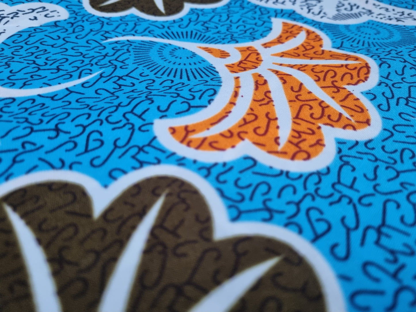 African Ankara Wax Print Fabric - Warrior's Wrap