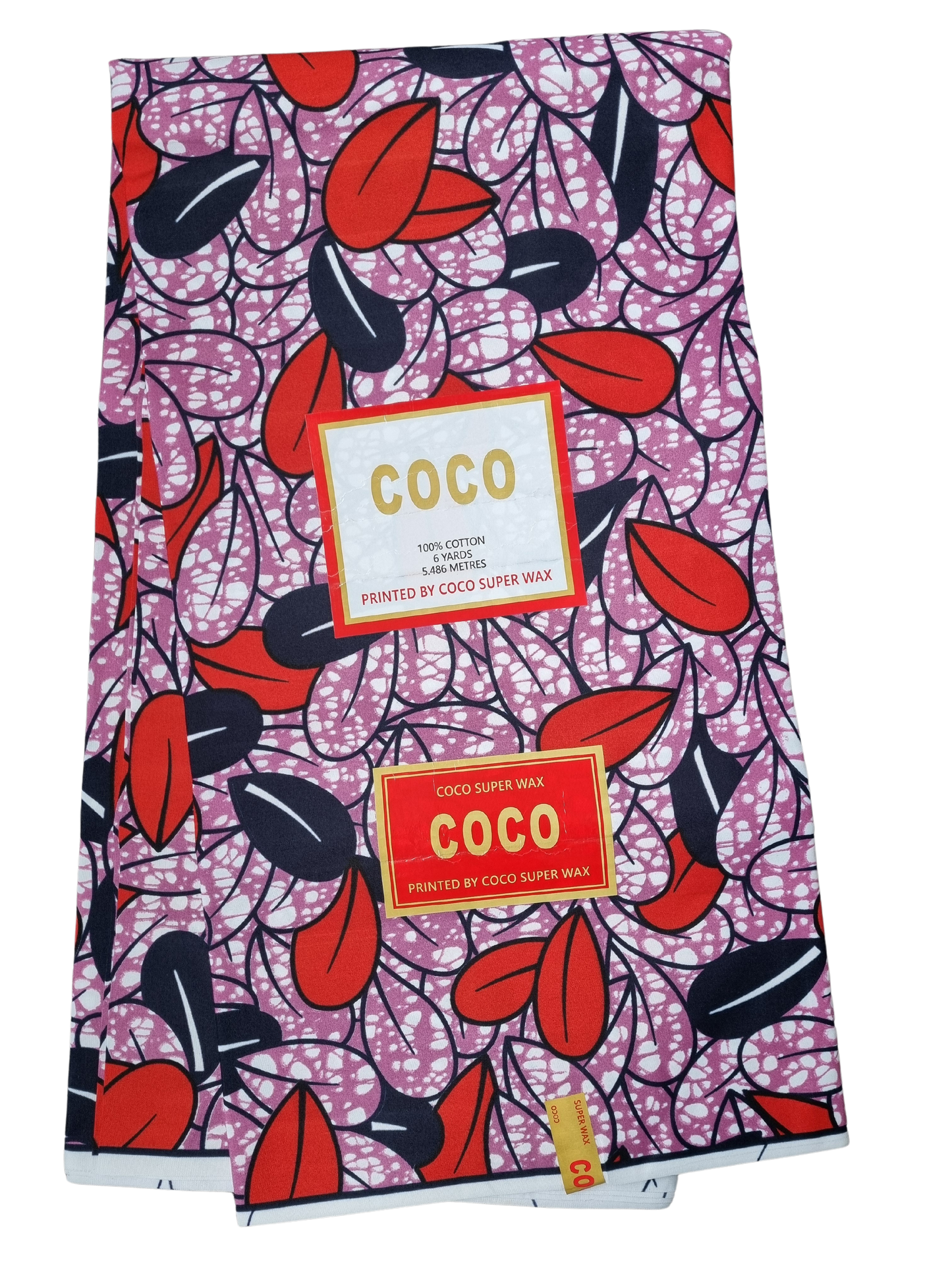 African Ankara Wax Print Fabric - Amara Glow