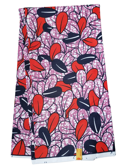 African Ankara Wax Print Fabric - Amara Glow