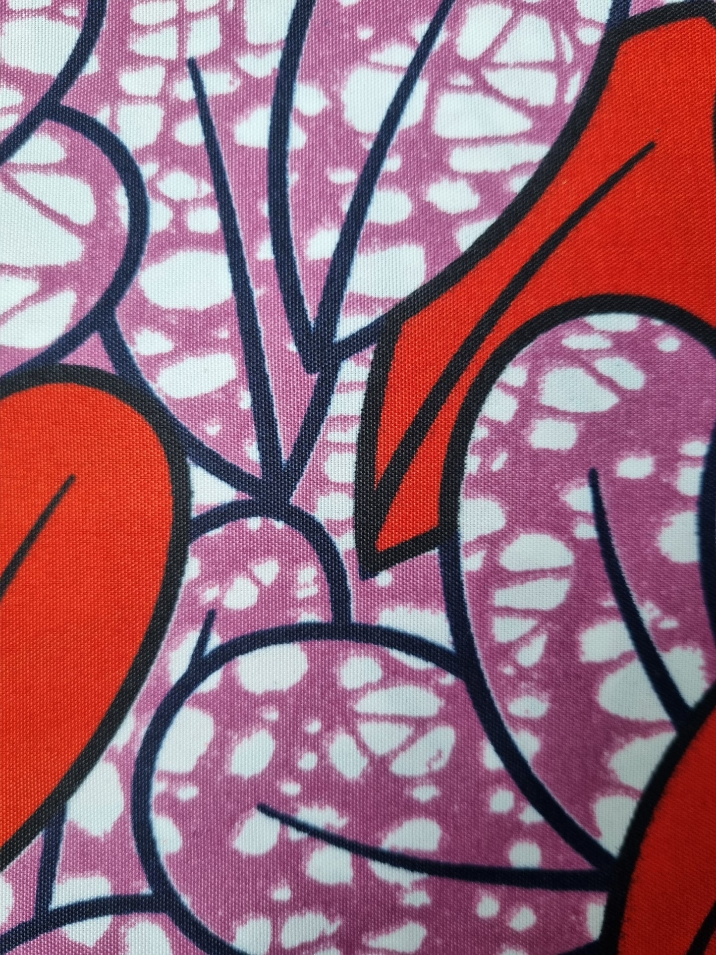 African Ankara Wax Print Fabric - Amara Glow