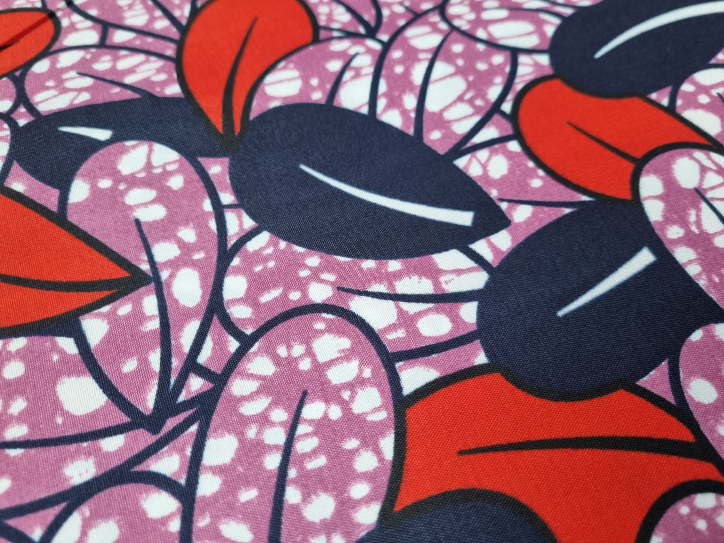 African Ankara Wax Print Fabric - Amara Glow