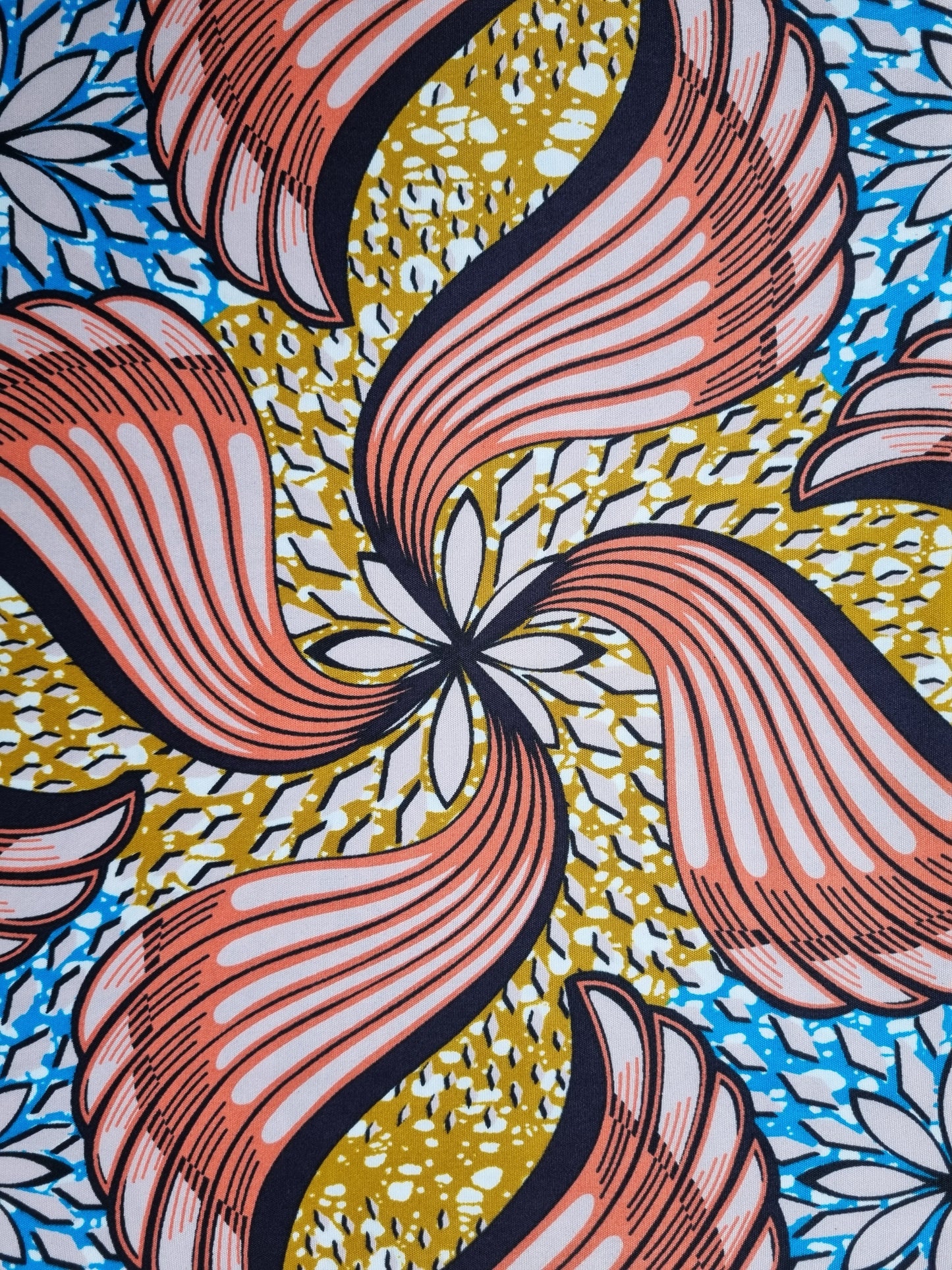 African Ankara Wax Print Fabric - Afia Belle
