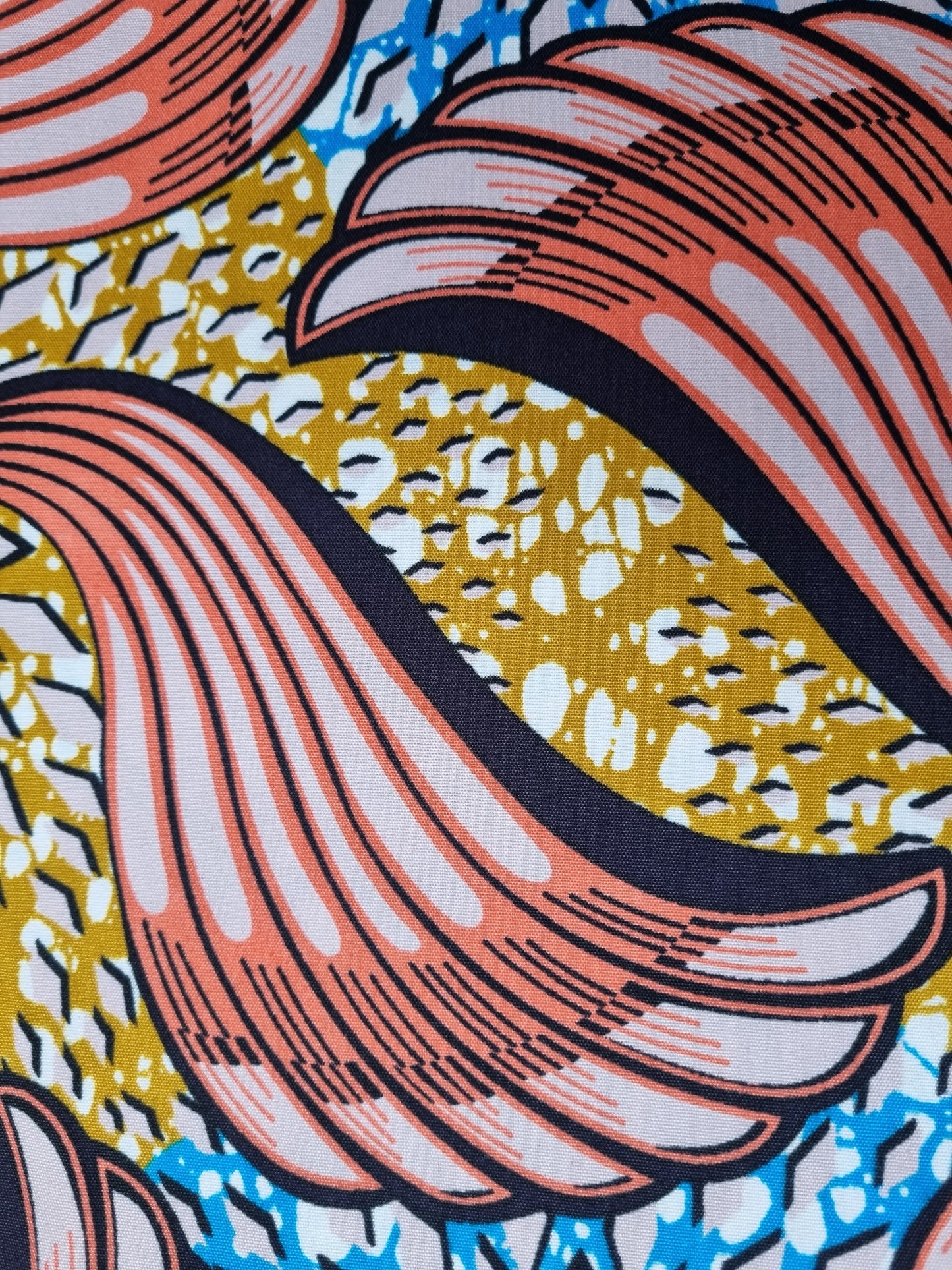 African Ankara Wax Print Fabric - Afia Belle
