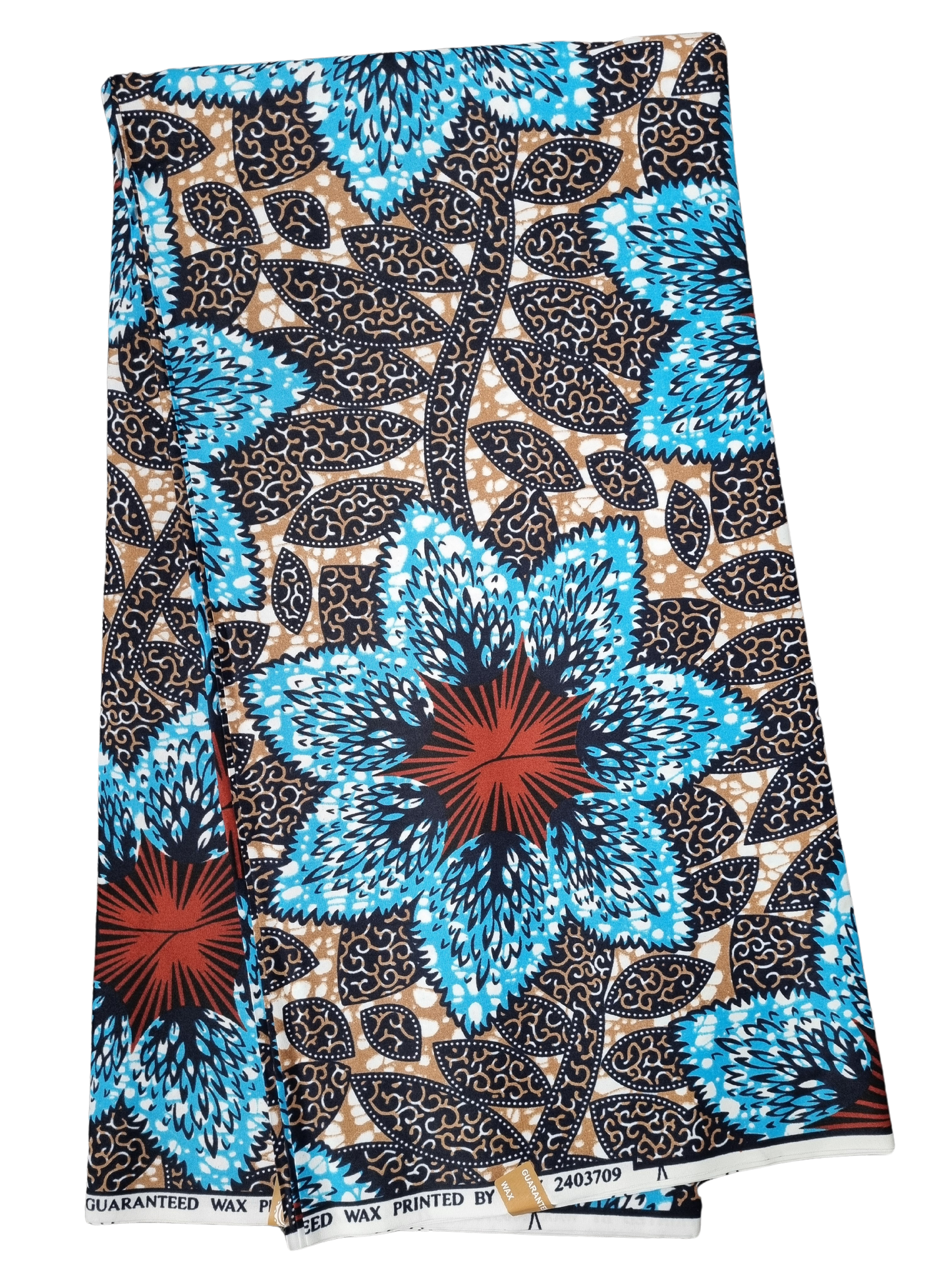 African Ankara Wax Print Fabric - Mirembe Star
