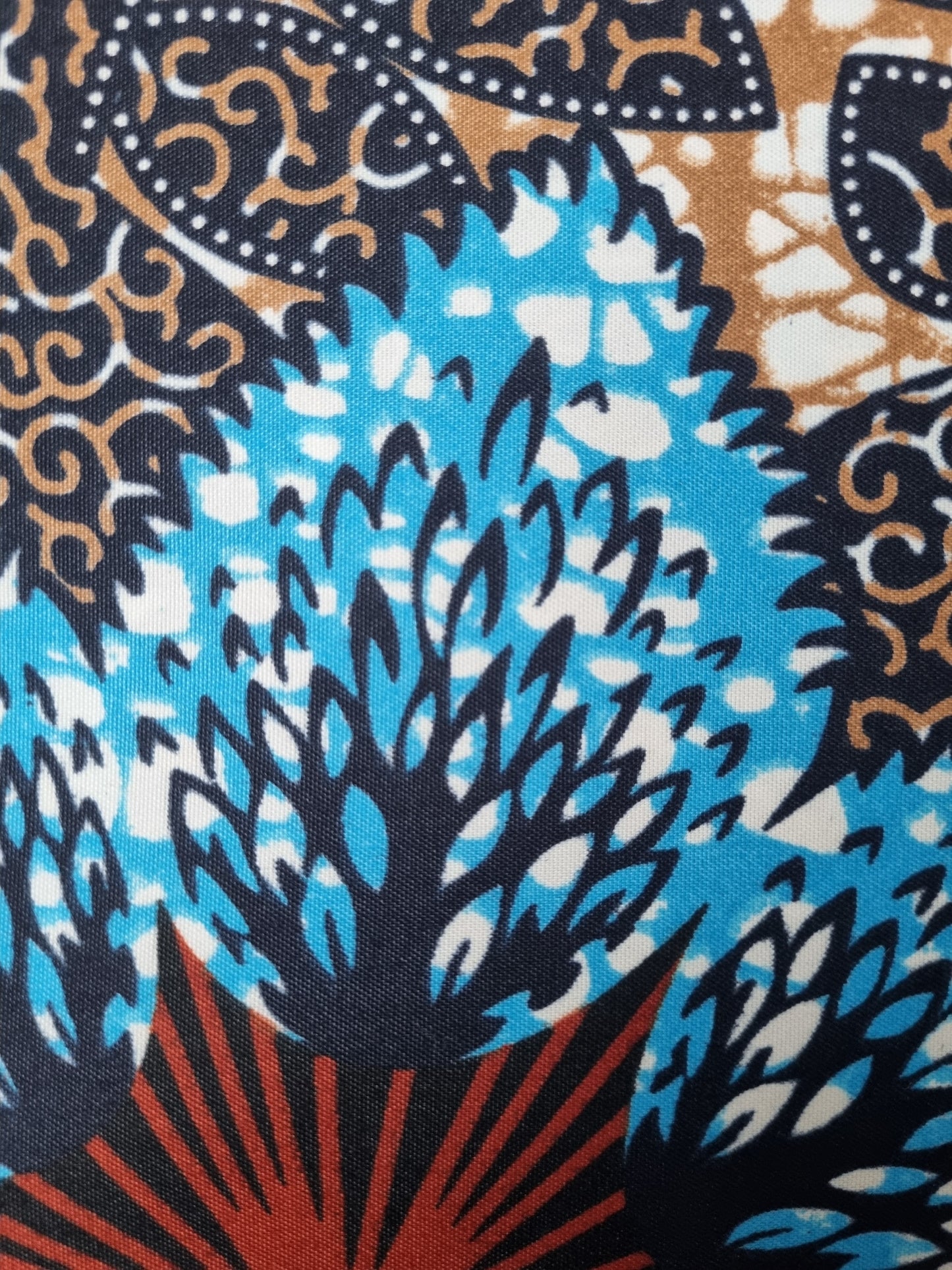 African Ankara Wax Print Fabric - Mirembe Star