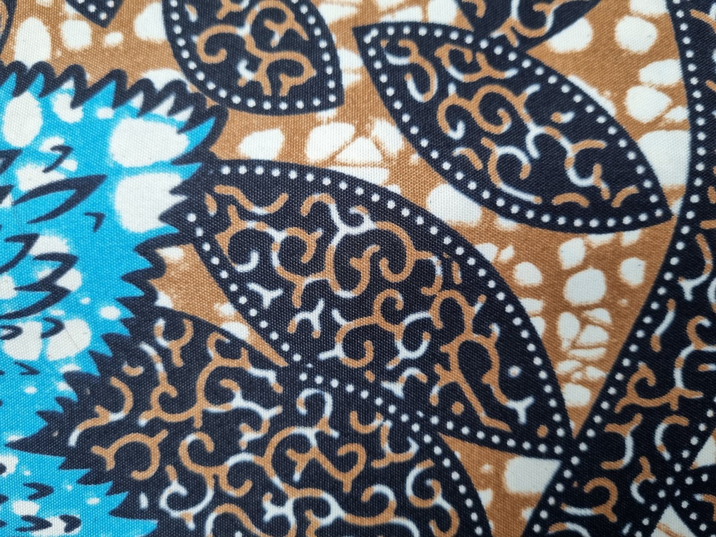 African Ankara Wax Print Fabric - Mirembe Star