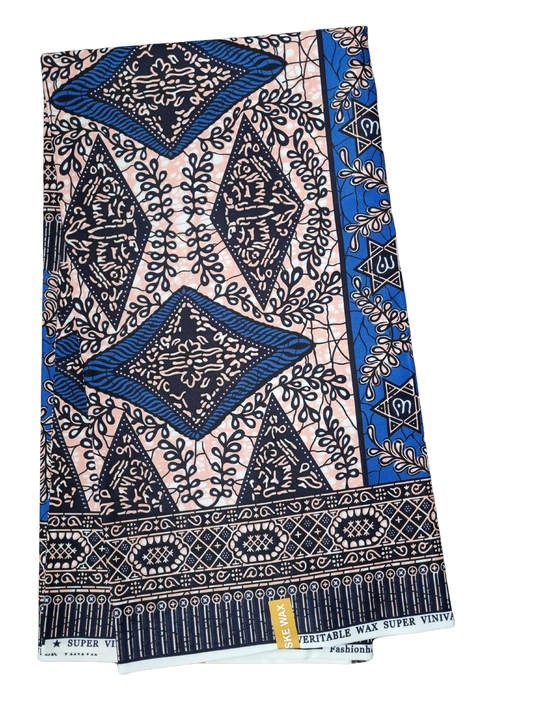 African Ankara Wax Print Fabric - Baobab Luxe