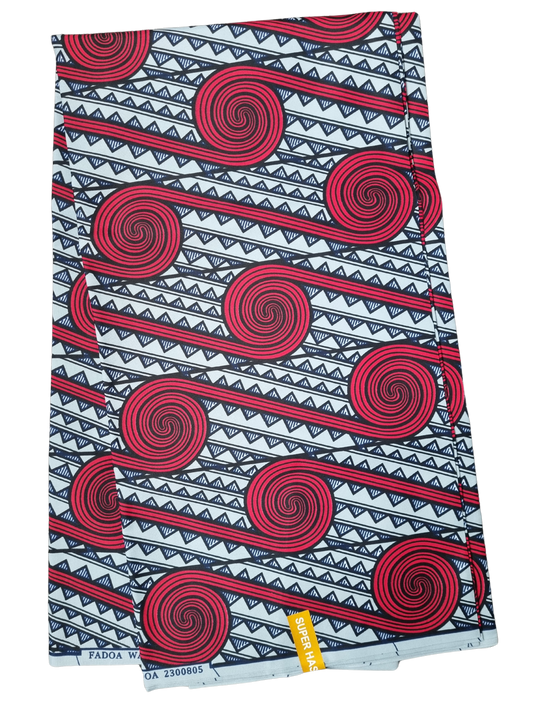 African Ankara Wax Print Fabric - Yoruba Splendor