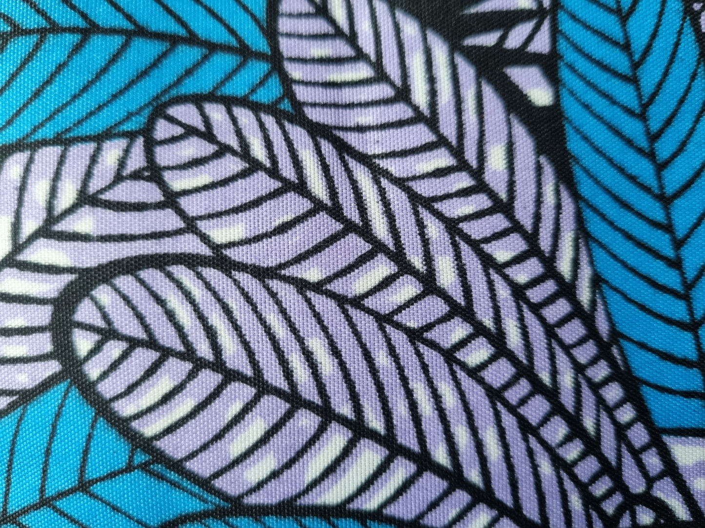 African Ankara Wax Print Fabric - Sahara Sky
