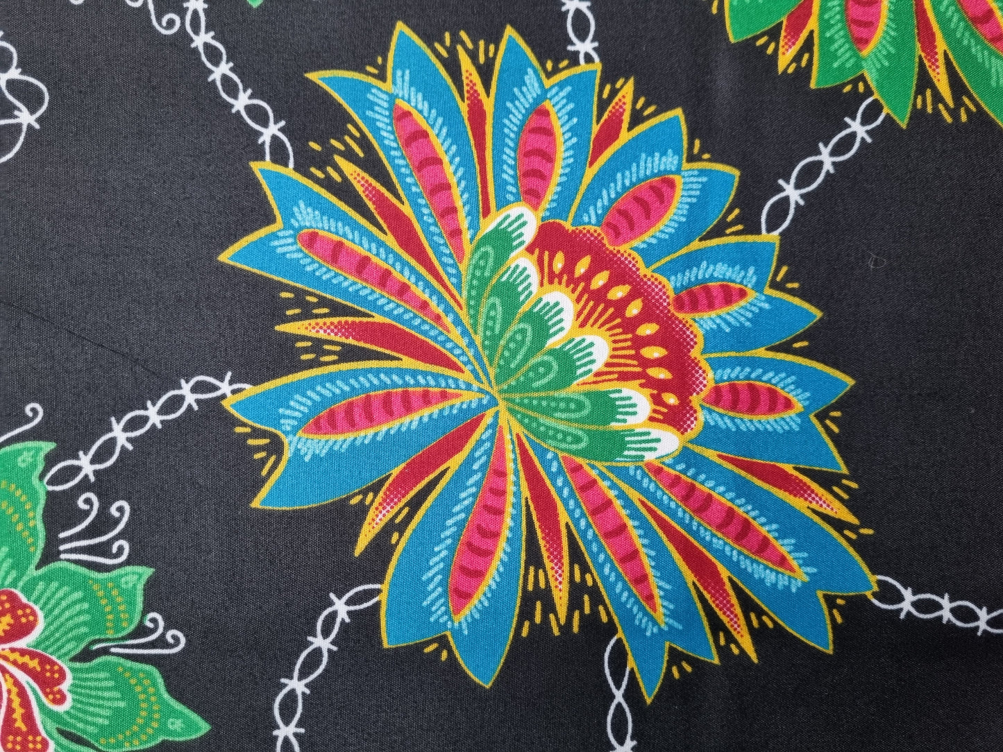 African Ankara Wax Print Fabric - Congo Beat