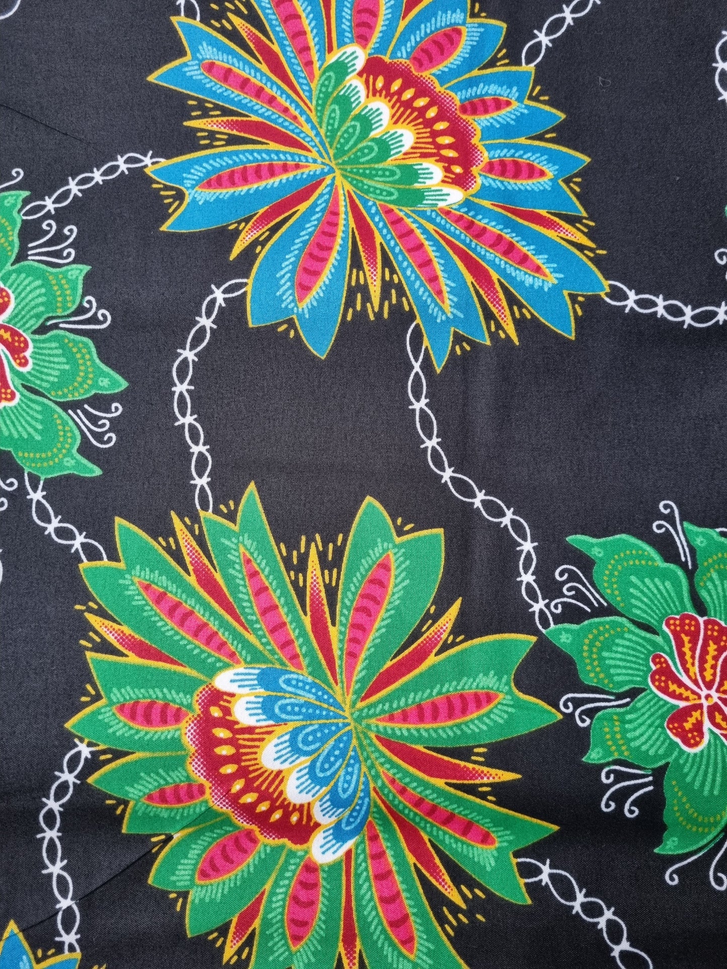 African Ankara Wax Print Fabric - Congo Beat