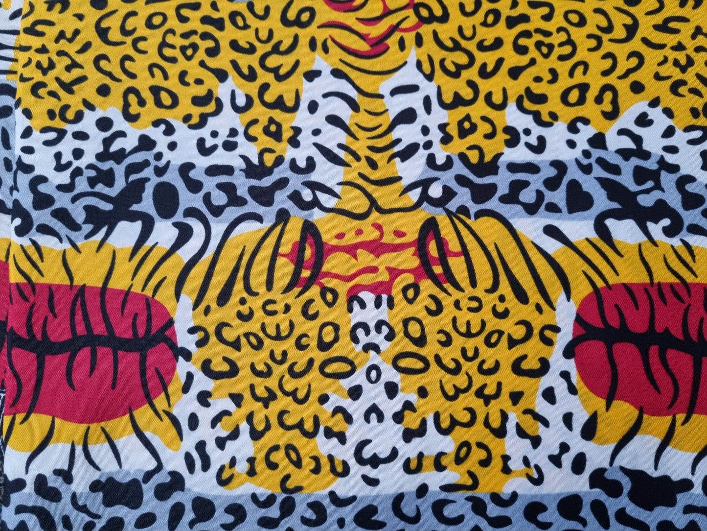 African Ankara Wax Print Fabric - Savanna Hunter