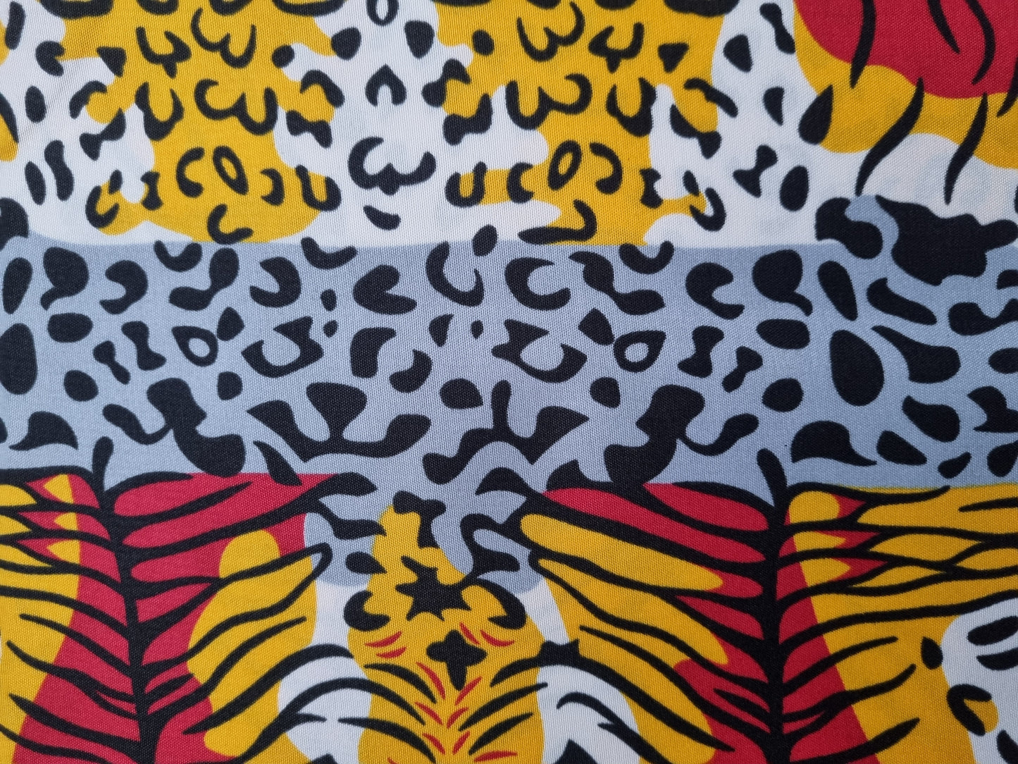 African Ankara Wax Print Fabric - Savanna Hunter