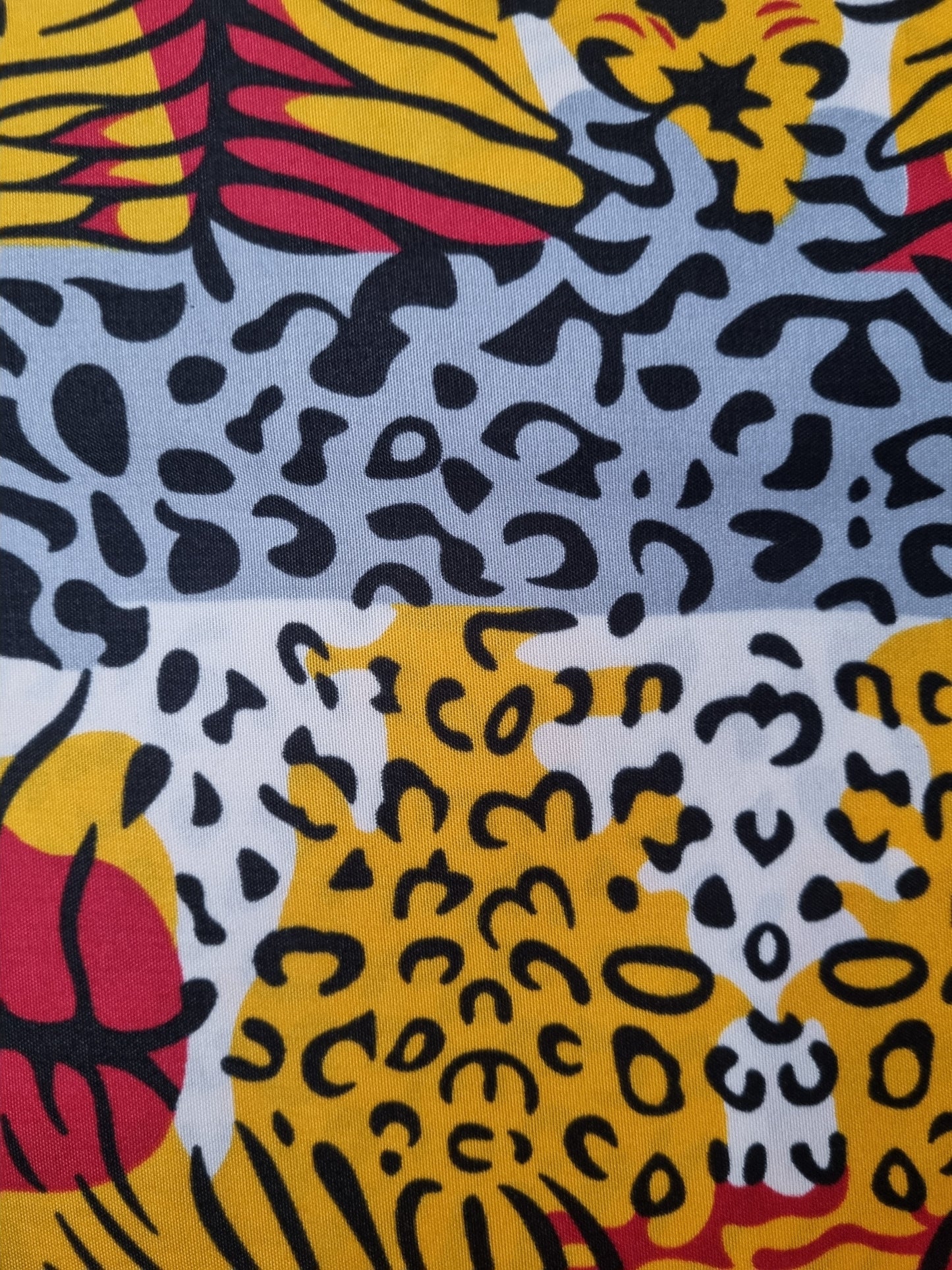 African Ankara Wax Print Fabric - Savanna Hunter