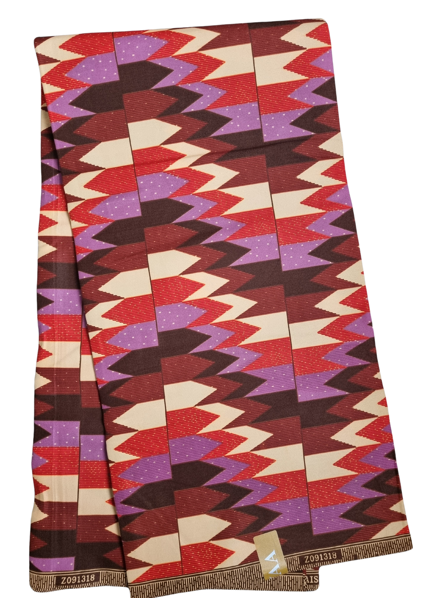 African Kente Print Fabric - Kumasi Pride