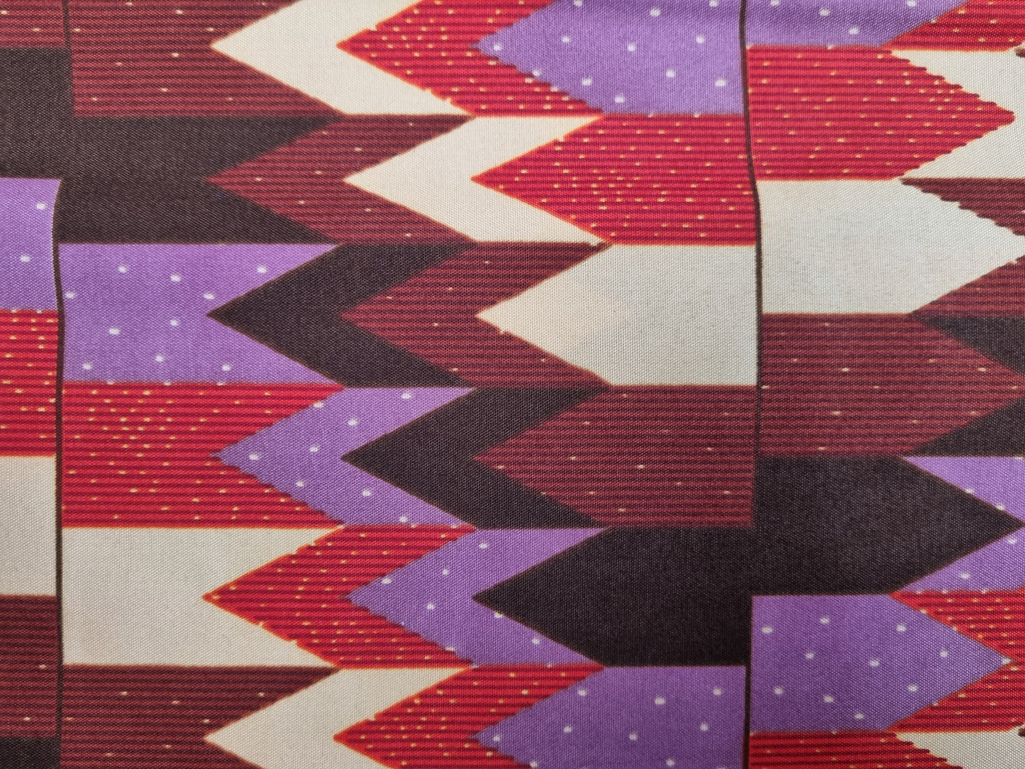 African Kente Print Fabric - Kumasi Pride