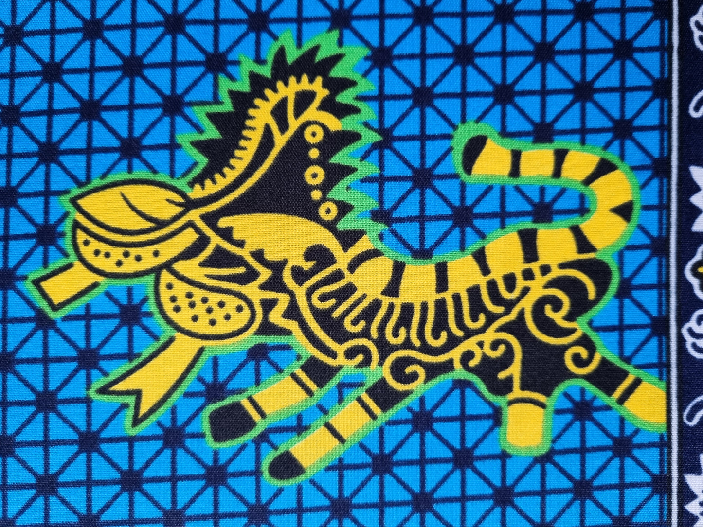 African Ankara Wax Print Fabric - Serene Majesty