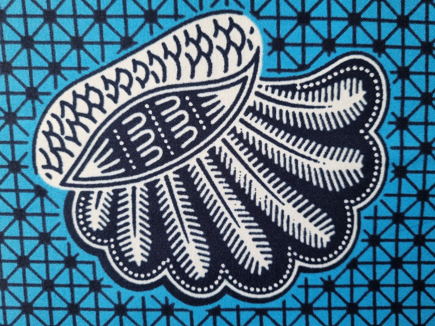 African Ankara Wax Print Fabric - Serene Majesty
