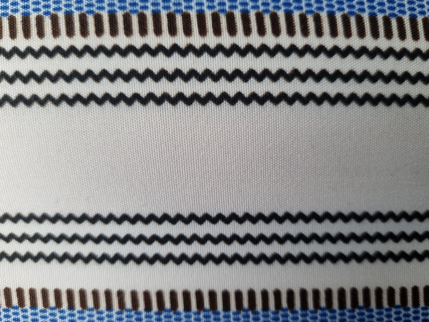 African Ankara Wax Print Fabric - Safira Stripes