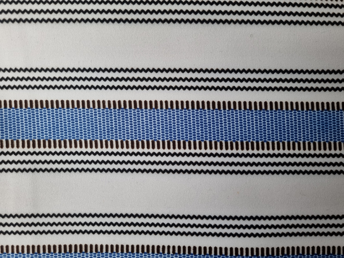 African Ankara Wax Print Fabric - Safira Stripes