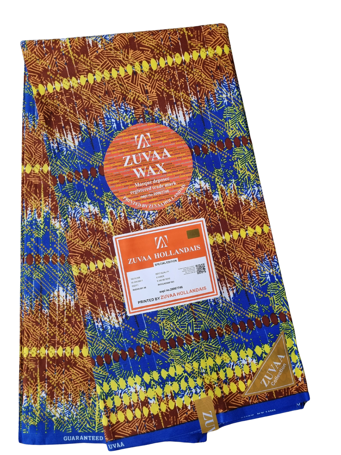 African Kente Wax Print Fabric - Eden Kente