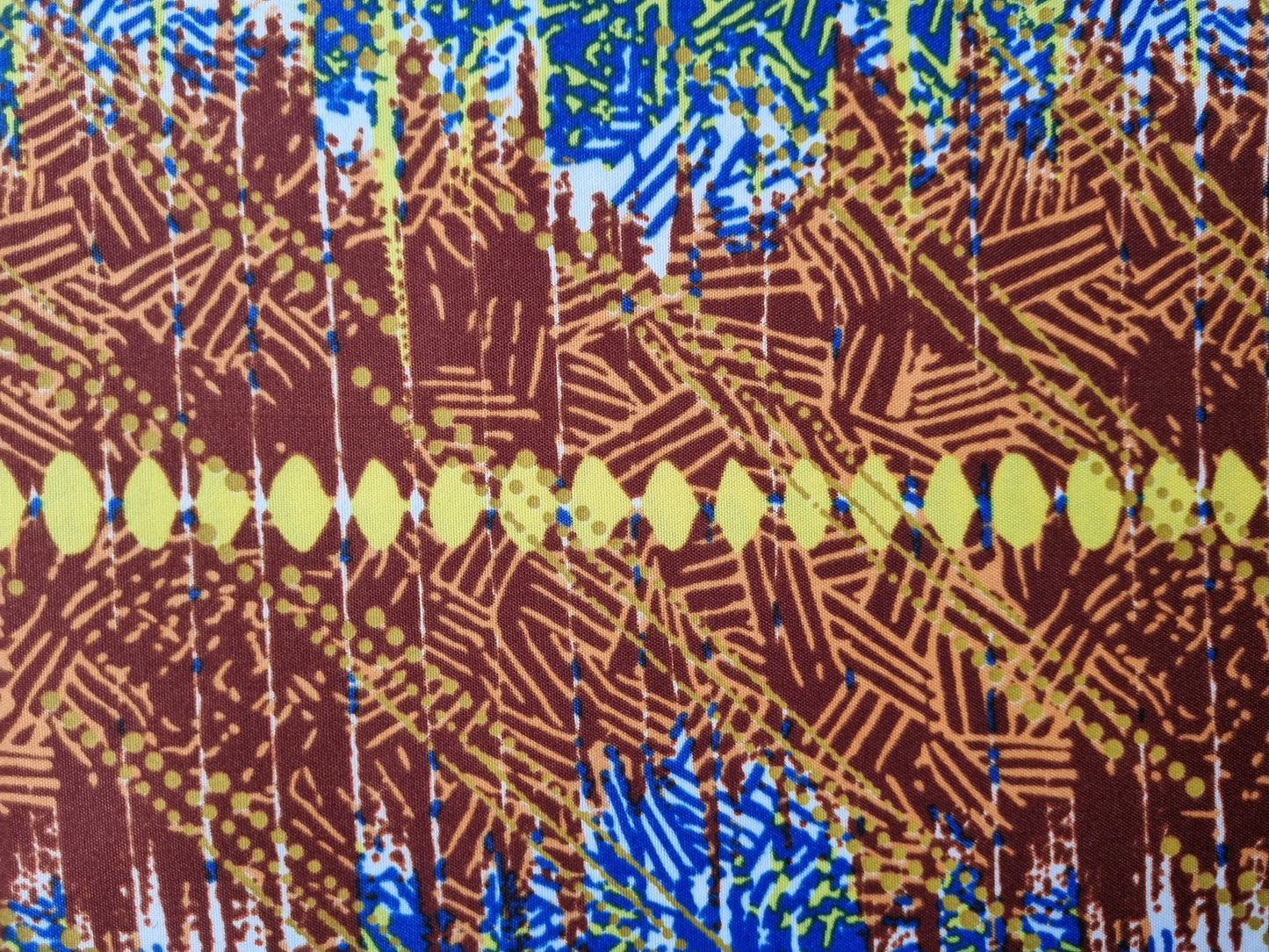 African Kente Wax Print Fabric - Eden Kente