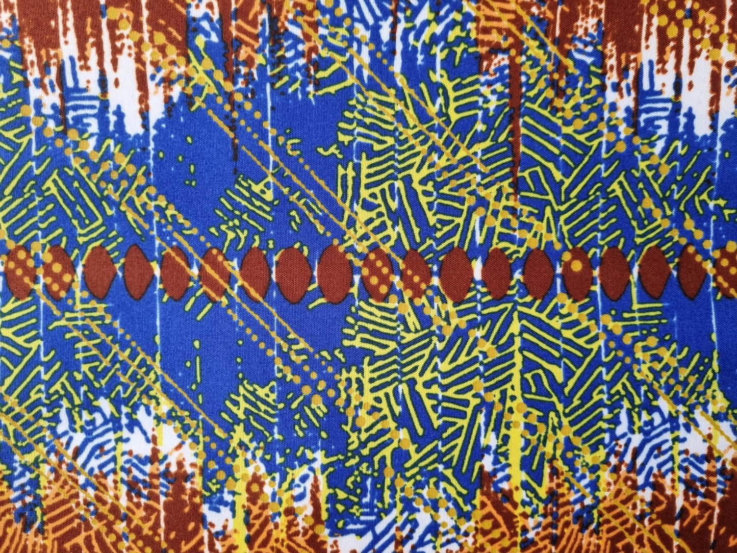 African Kente Wax Print Fabric - Eden Kente