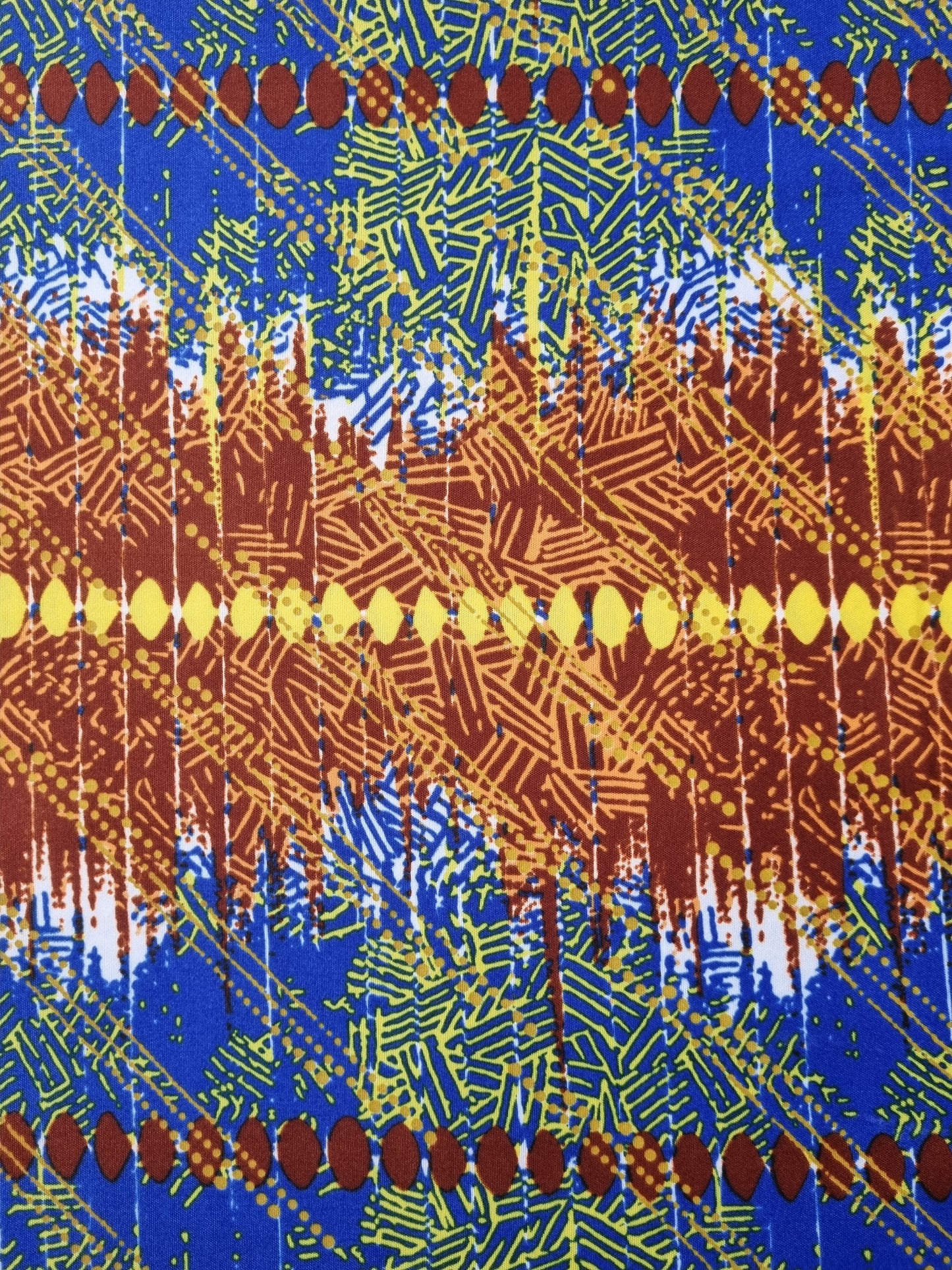 African Kente Wax Print Fabric - Eden Kente