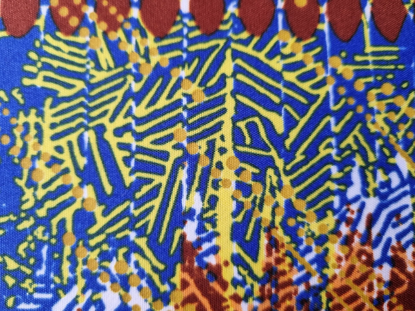 African Kente Wax Print Fabric - Eden Kente