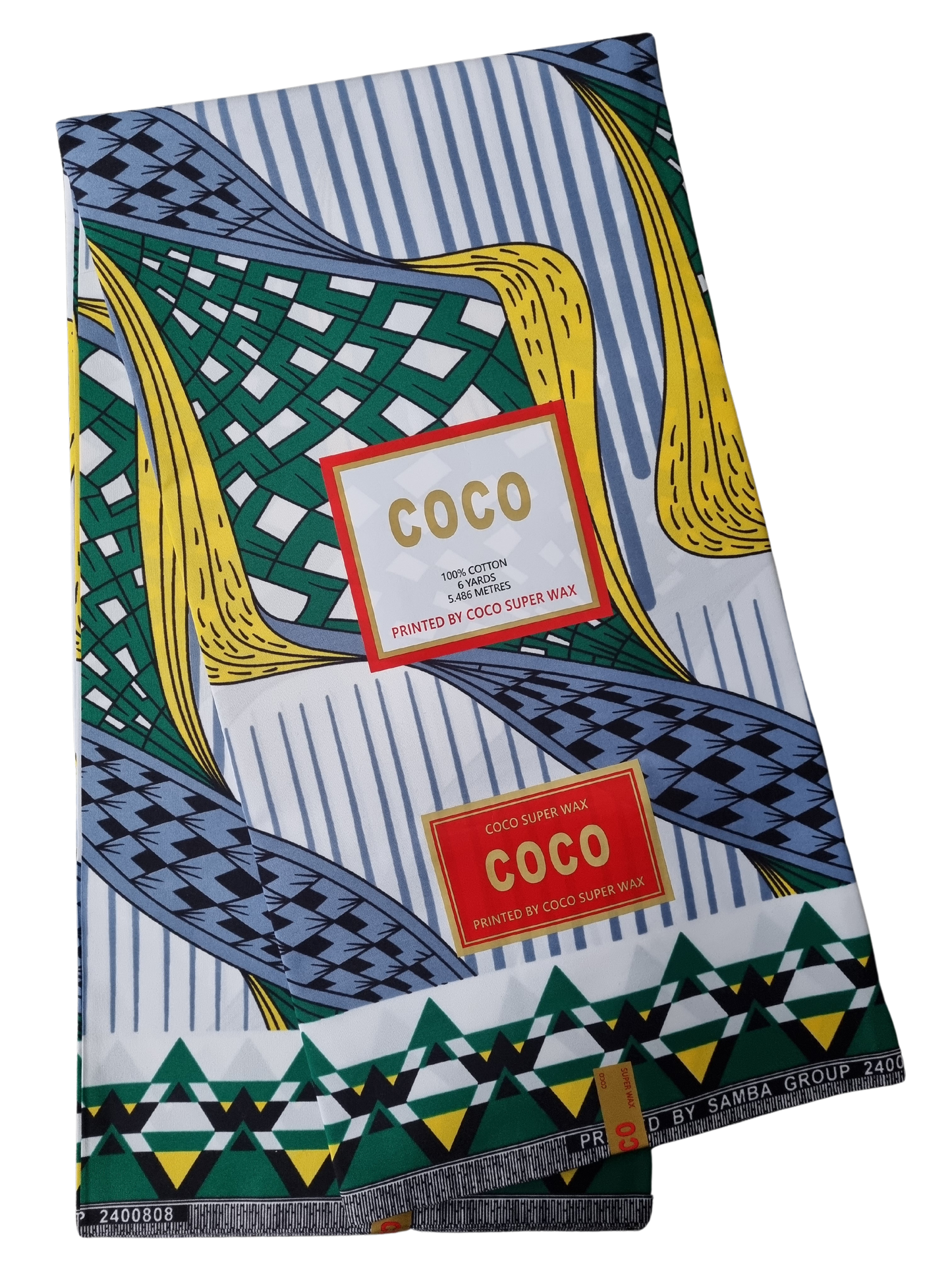 African Ankara Wax Print Fabric - Ajuba Royale