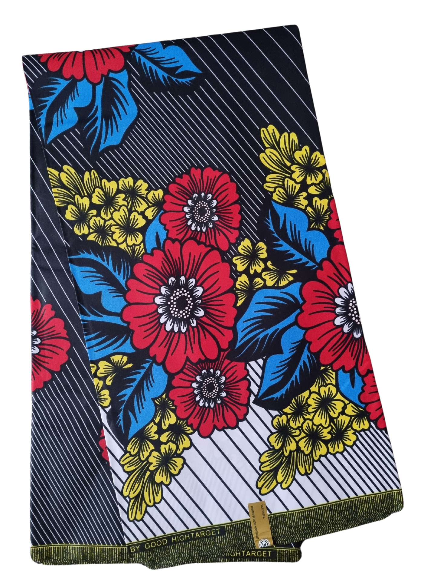 African Ankara Wax Print Fabric - Oni Blossom