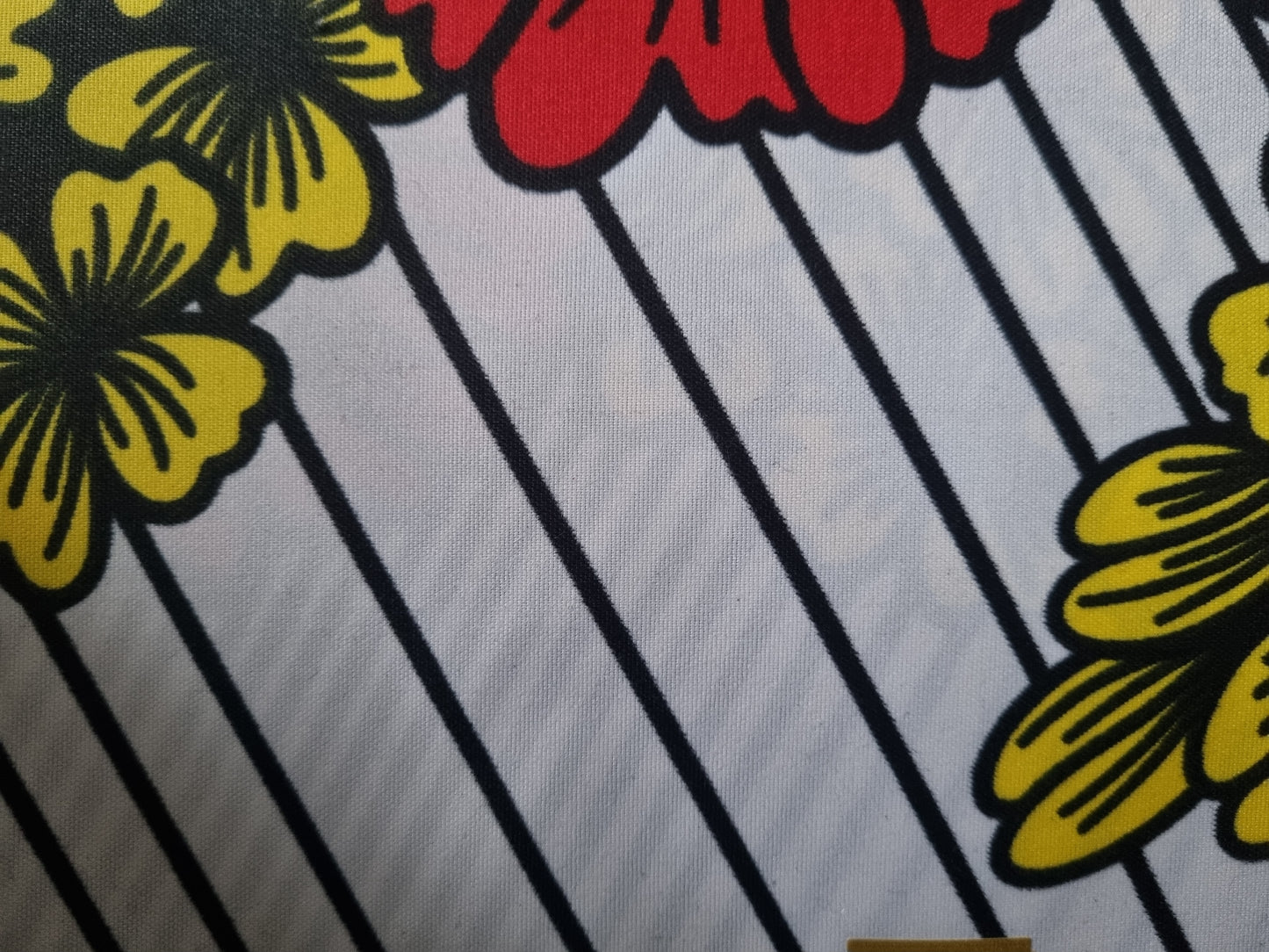 African Ankara Wax Print Fabric - Oni Blossom