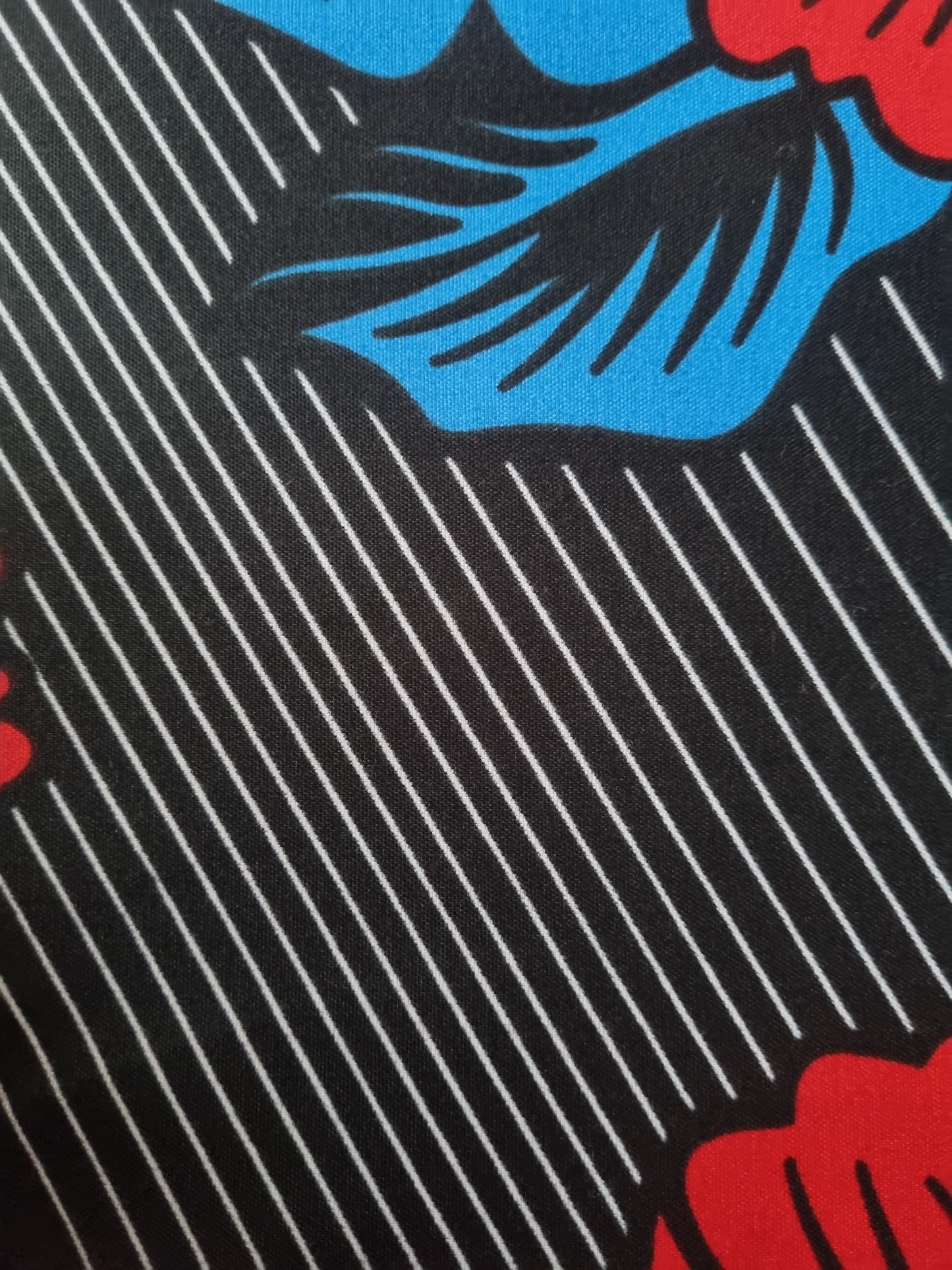African Ankara Wax Print Fabric - Oni Blossom