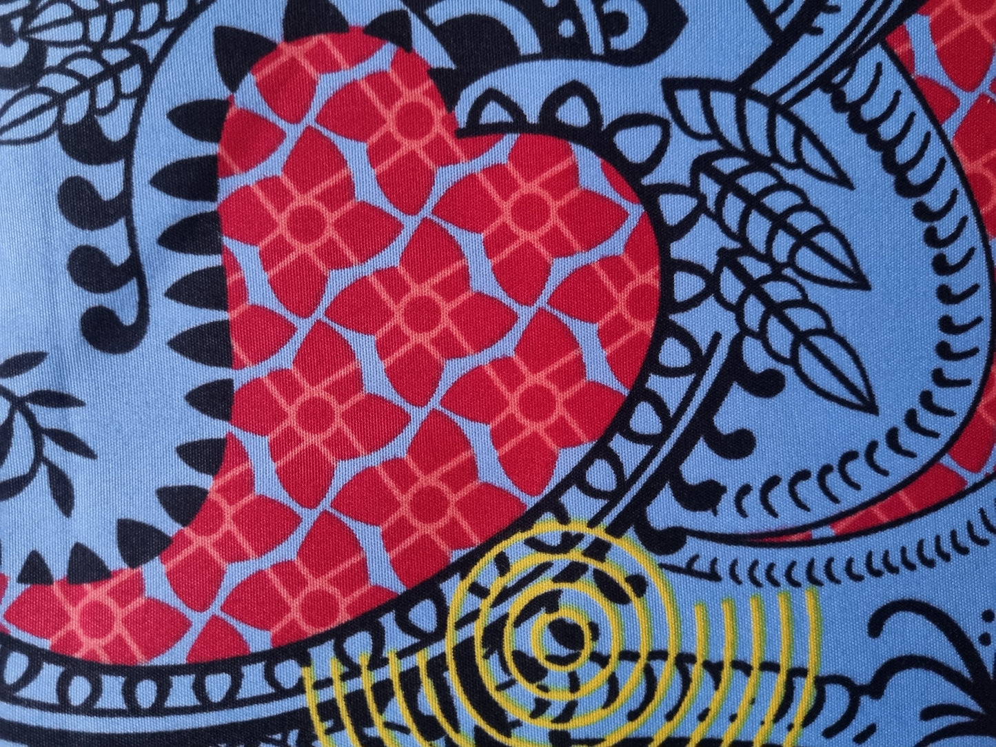 African Ankara Wax Print Fabric - Sanura Gleam