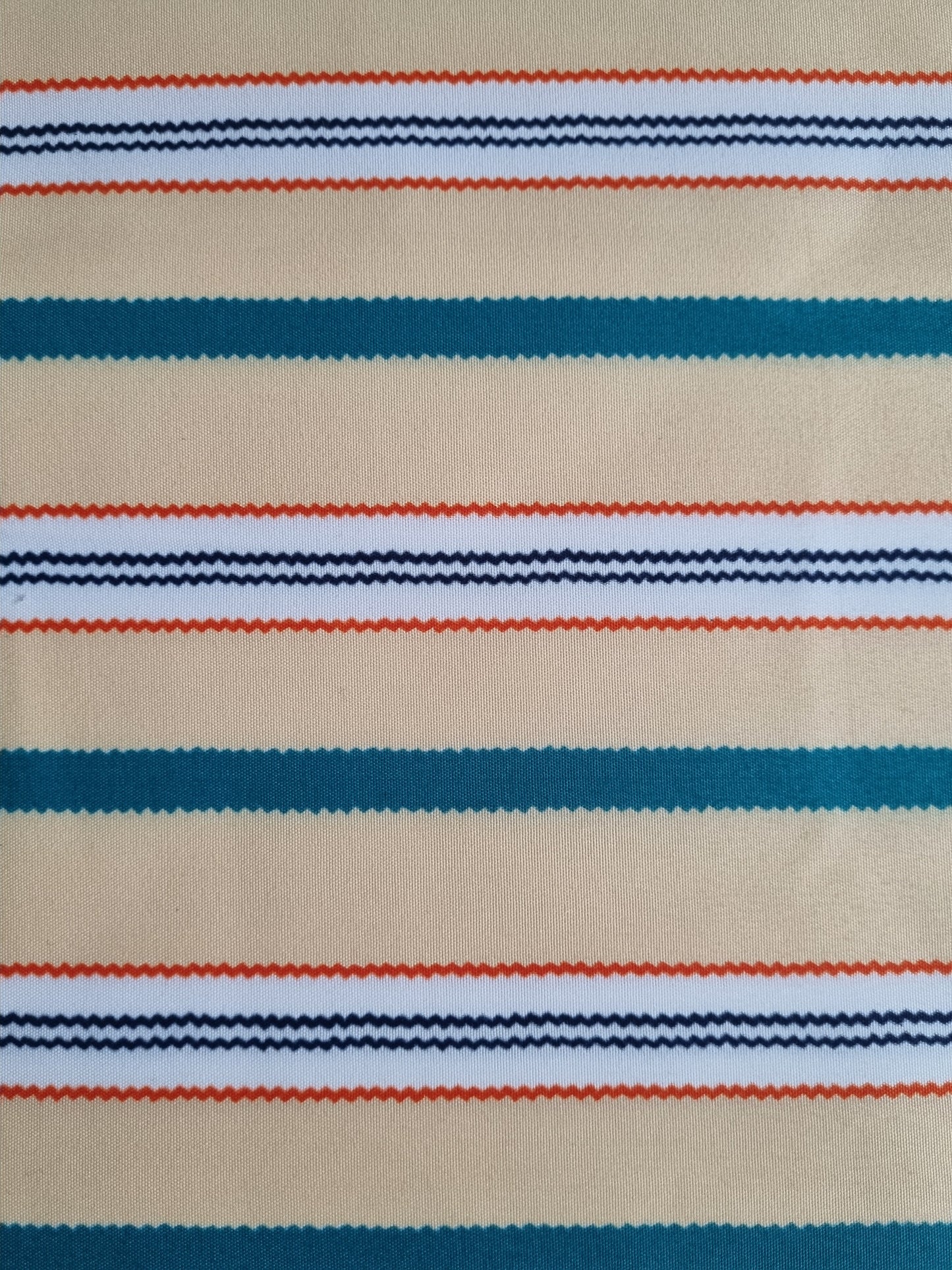 African Ankara Wax Print Fabric - Obaako Stripes