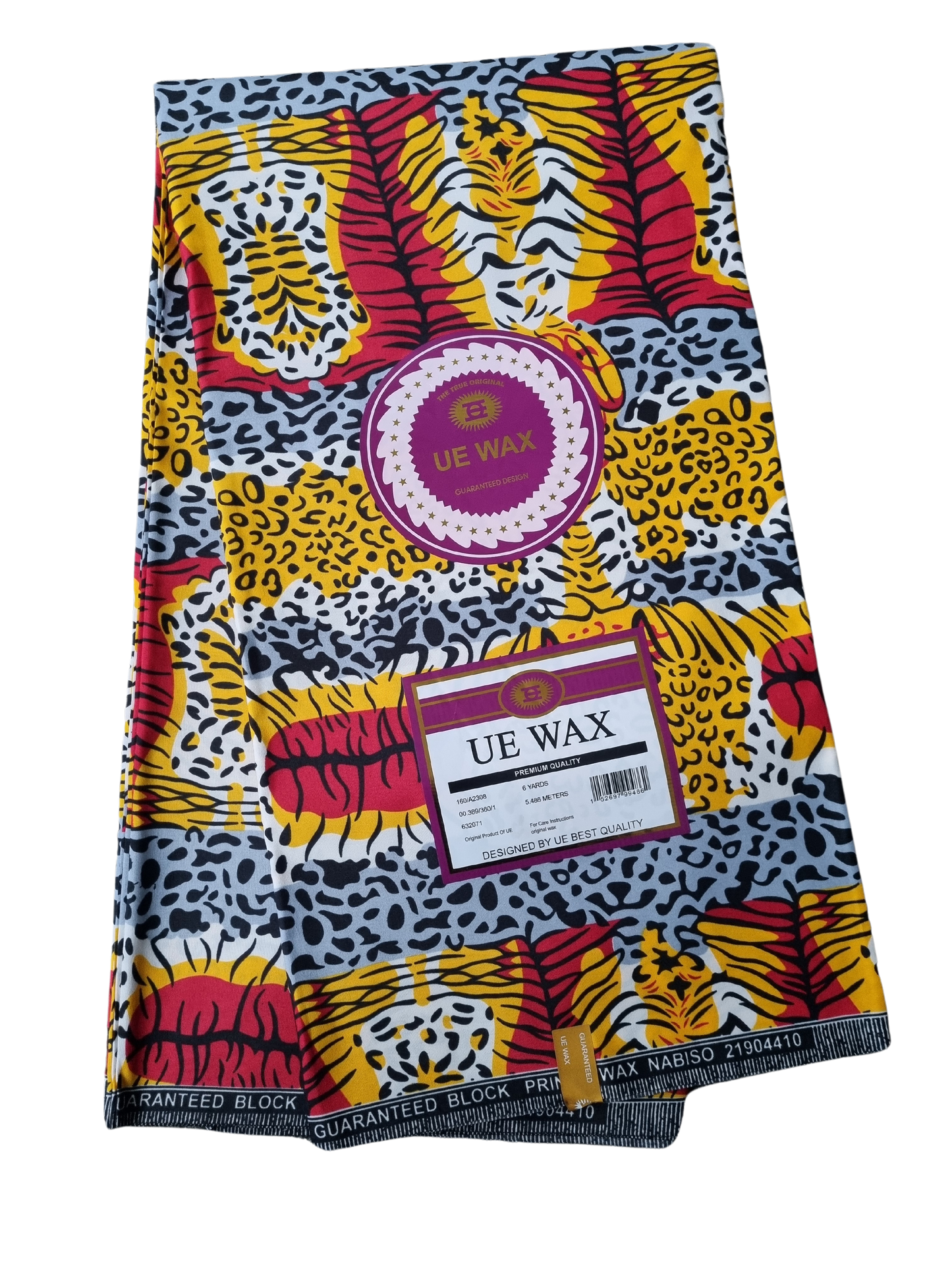 African Ankara Wax Print Fabric - Savanna Hunter