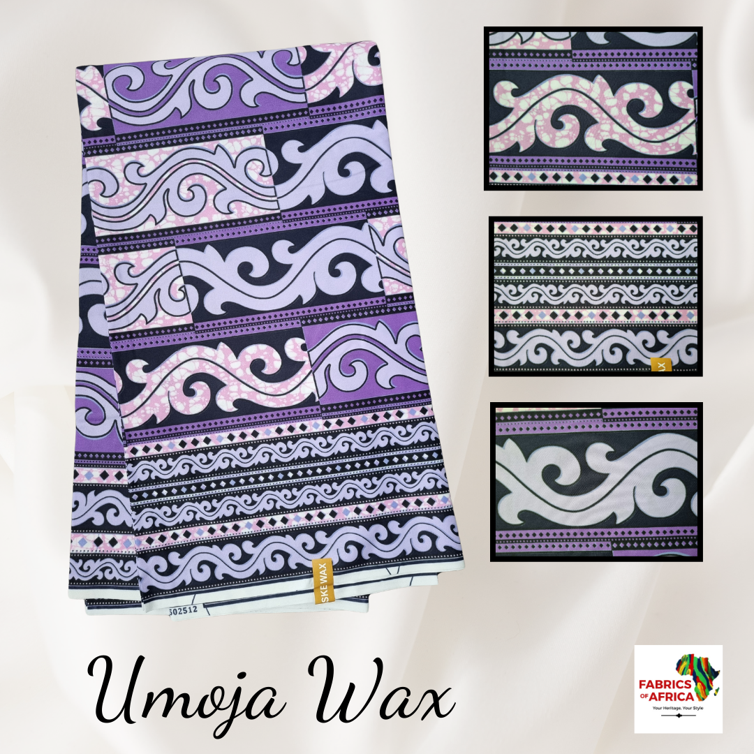 African Ankara Wax Print Fabric - Umoja Wax