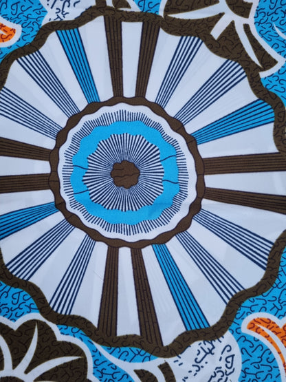 African Ankara Wax Print Fabric - Warrior's Wrap