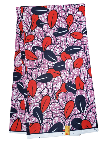African Ankara Wax Print Fabric - Amara Glow