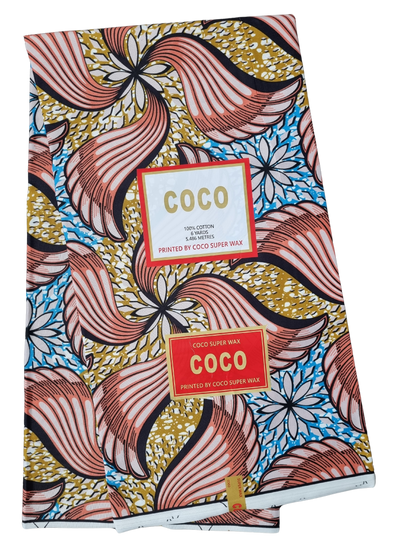 African Ankara Wax Print Fabric - Afia Belle