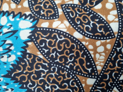 African Ankara Wax Print Fabric - Mirembe Star