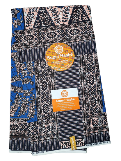 African Ankara Wax Print Fabric - Baobab Luxe