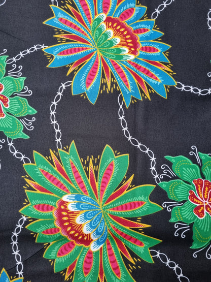 African Ankara Wax Print Fabric - Congo Beat