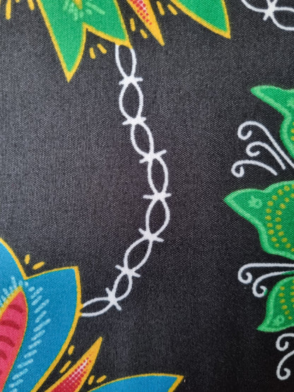 African Ankara Wax Print Fabric - Congo Beat