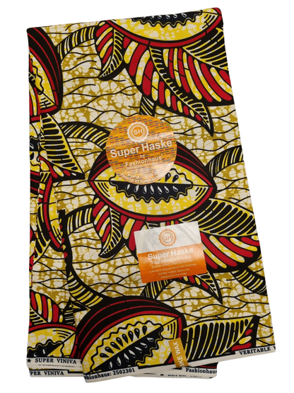 African Ankara Wax Print Fabric - Nubian Aura