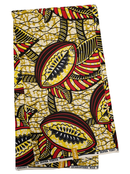 African Ankara Wax Print Fabric - Nubian Aura