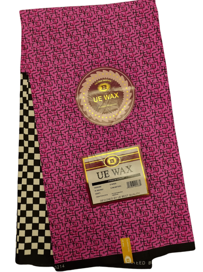 African Ankara Wax Print Fabric - Mandingo Royal