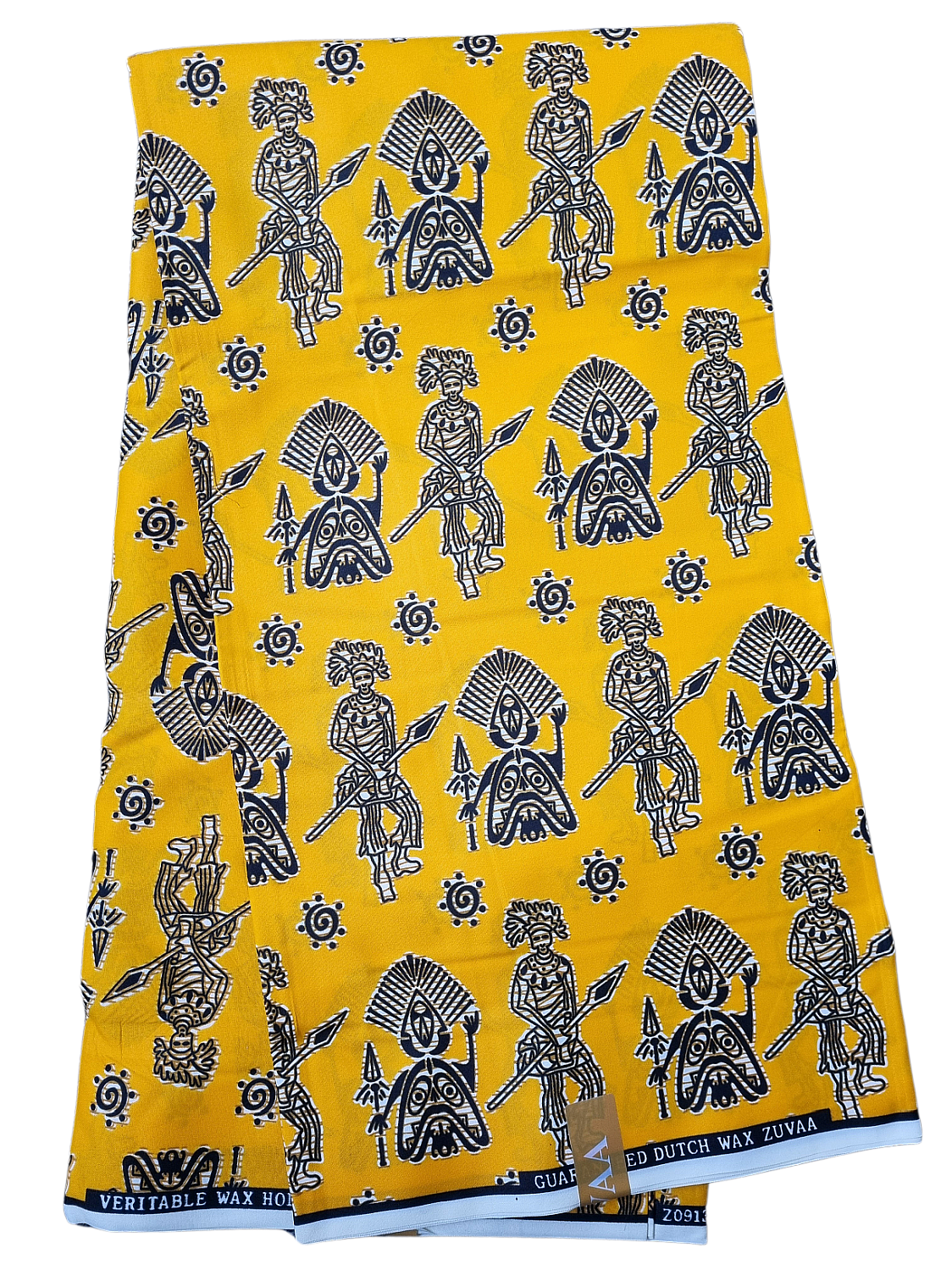 African Kente Print Fabric - Wise Wisdoms